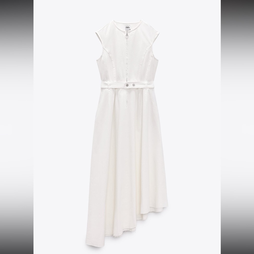 Zara Belted Maxi Dress